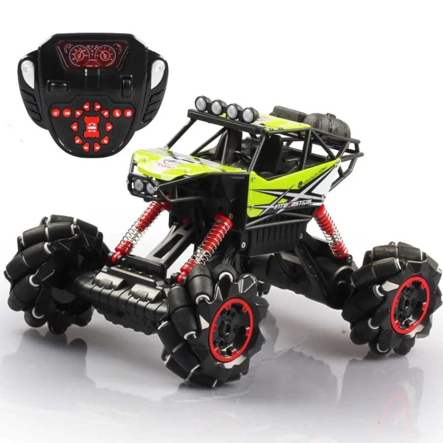 1:16 Explosion 360 градусов вращающийся трюк дрейф RC автомобиль со светом музыка