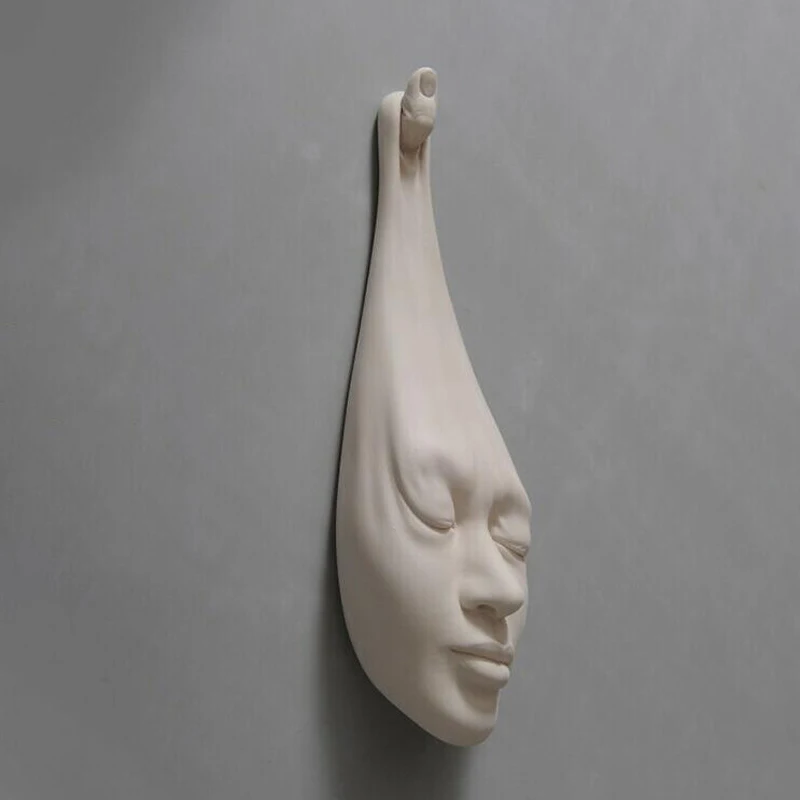 Настенная Статуэтка для дома подвесная из каучука с абстрактным изображением