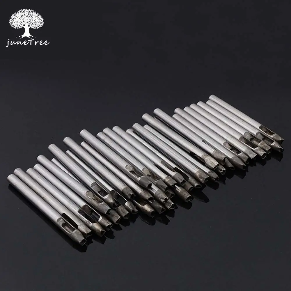Инструмент для перфорации кожи Junetree DIY 5 мм в форме цветка звезды Алмазный