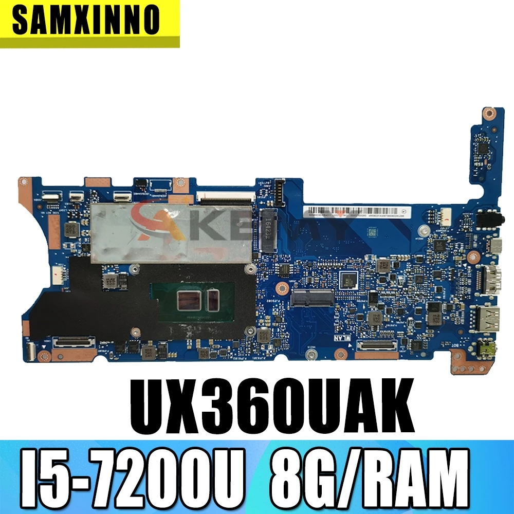 

UX360 для ASUS UX360U UX360UA UX360UAK Ноутбук Материнская плата, материнская плата 100% тесты OK I5-7200U cpu 8G/Оперативная память