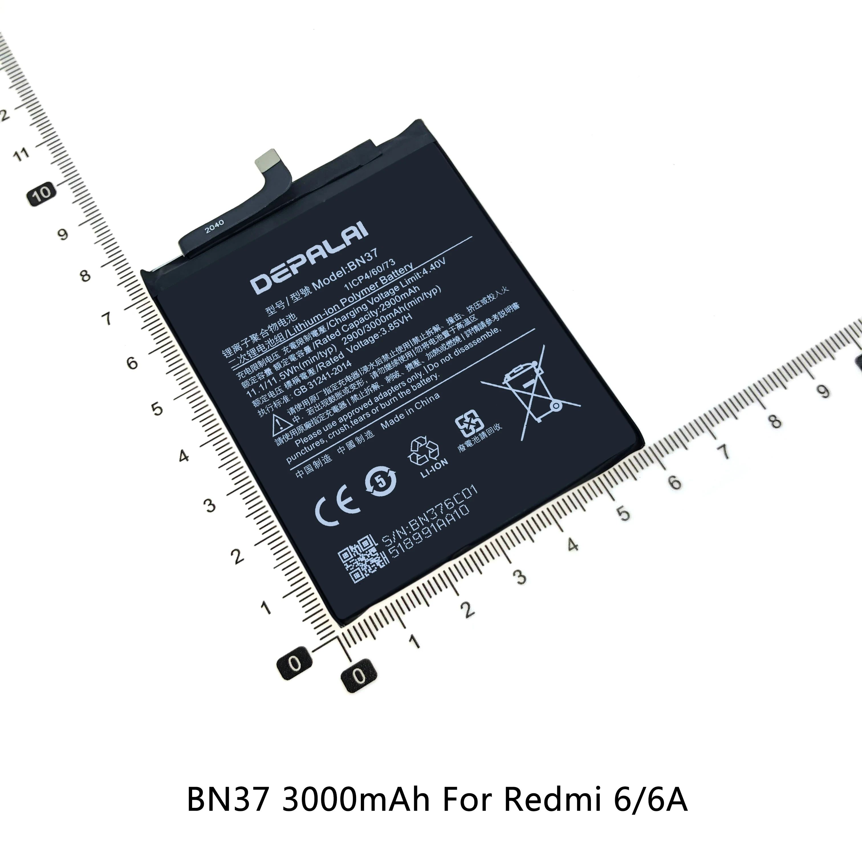 Высококачественная батарея BM46 BM47 BN37 BN3A BN4A для Redmi Note 3 Pro 3X 3S 4X 3Pro mini3 6 6A GO Note7 Note7Pro +