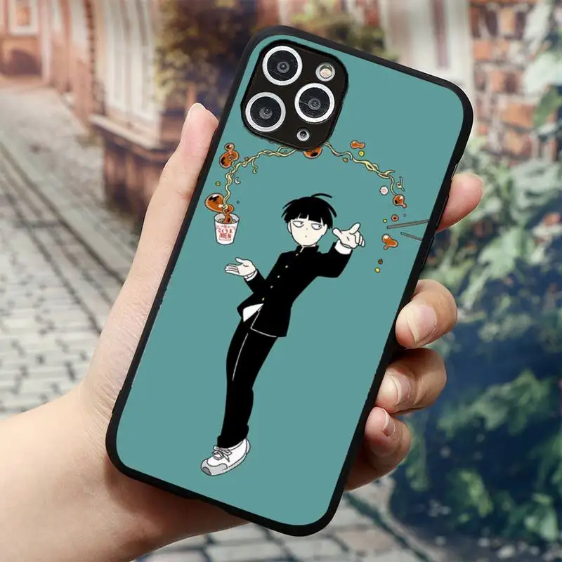 

Mob psycho 100 Shigeo Kageyama anime Phone Case for iPhone 11 12 mini pro XS MAX 8 7 6 6S Plus X 5S SE 2020 XR