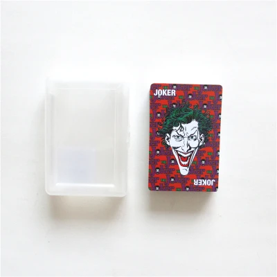 Водонепроницаемые ПВХ пластиковые игральные карты колода Аниме Супер герой