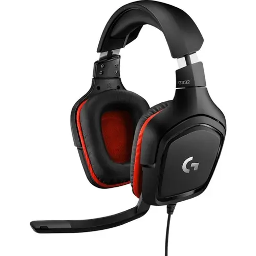 Стереопроигрыватель Logitech G G332, гарнитура с 50 мм драйверами, 6 мм откидной микрофон без звука, многоплатформа для Windows Mac для Ps, Xbox 981-000757