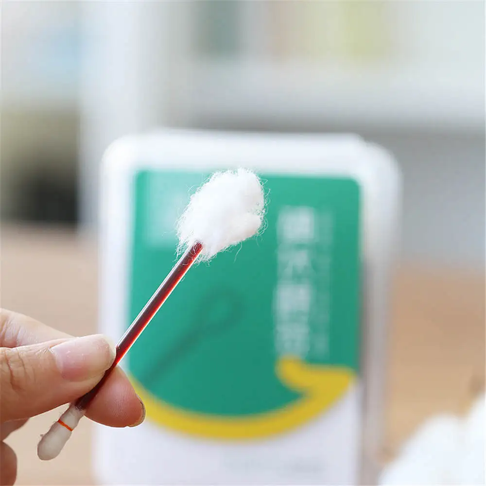 Ватные тампоны 50 шт./лот медицинские спиртовые одноразовые аварийные ватные для