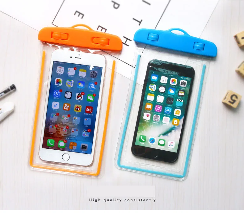 

Universal Airbag Floating Swimming Bags Waterproof Touchscreen Mobile Phone Bag Underwater Pouch Phone Case For Beach Diving