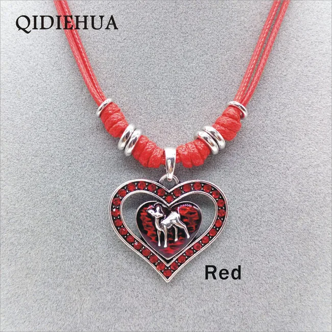 mx0130 red QIDIEHUA модное 12 цветов ожерелье Эдельвейс, натуральное ожерелье Октоберфест, ручная работа, ювелирное изделие - Окраска металла: mx0130 red