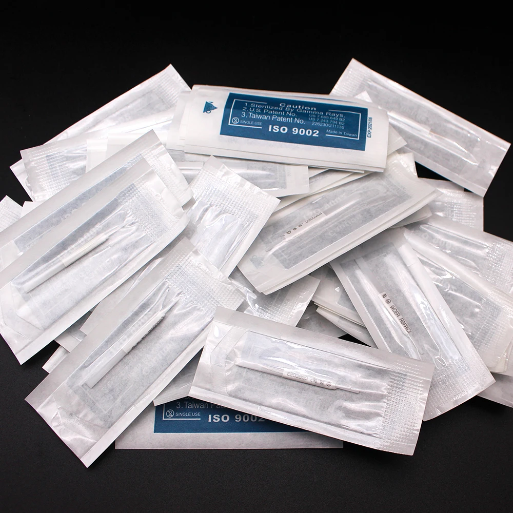 50/100 шт. иглы для перманентного макияжа|Иглы тату| |