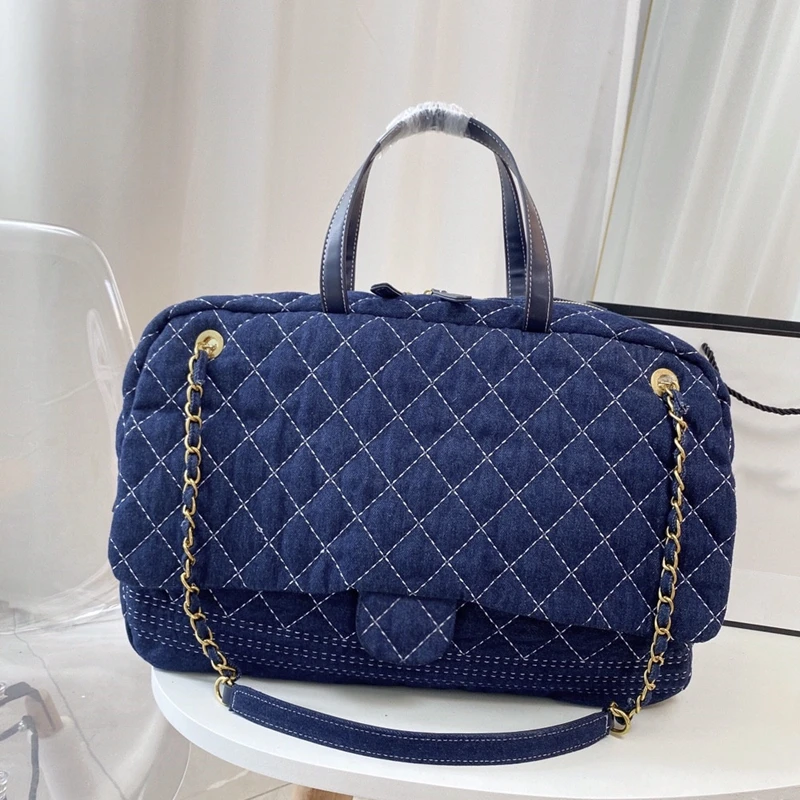 

2021 fashion autumn and winter new large-capacity luggage bag chain shopping bag casual simple shoulder bag messenger bag