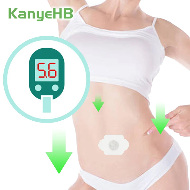 

12pcs/2bag Diabetic Patch Regulate Blood Sugar Level Diabetes Plaster Treatment Diabetes Medical patch Balance HyperglycemiaA602