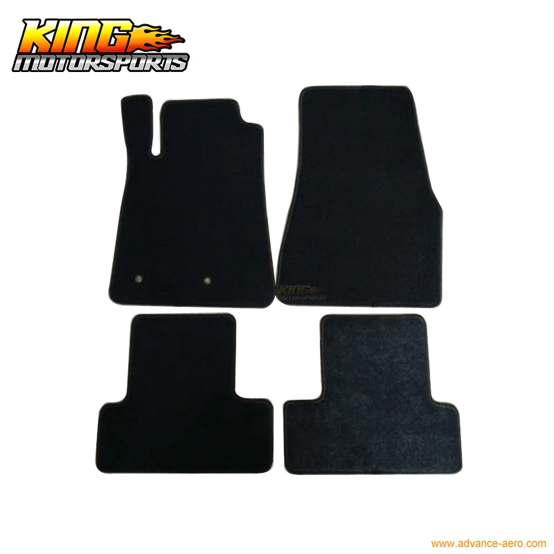 

Подходит для 05-09 Ford Mustang 2Dr коврики для ковров Передняя и задняя нейлоновая черная 4 шт. глобальная бесплатная доставка по всему миру