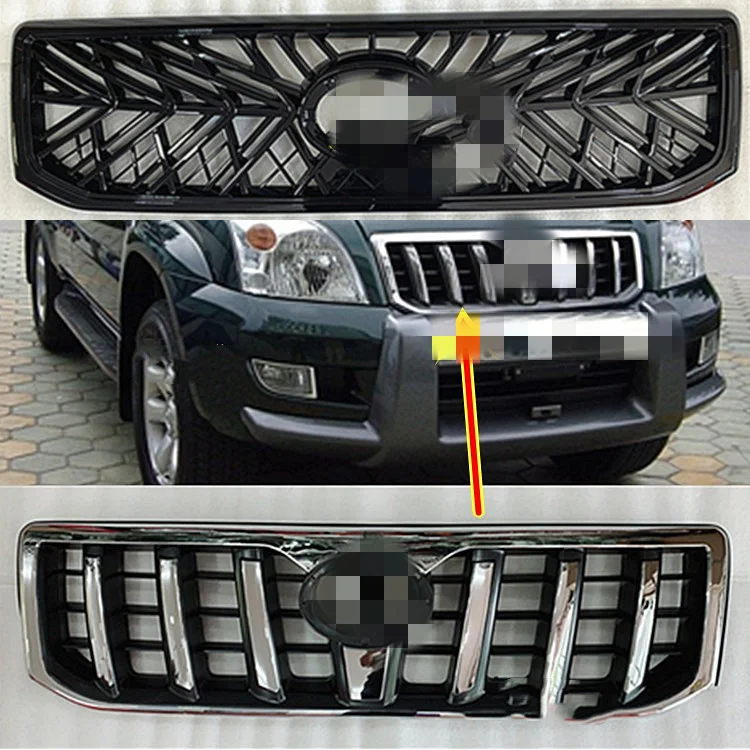 Решетка радиатора переднего бампера для Toyota Land Cruiser 120 Prado Lc120 Fj120 2700 4000-2003 |