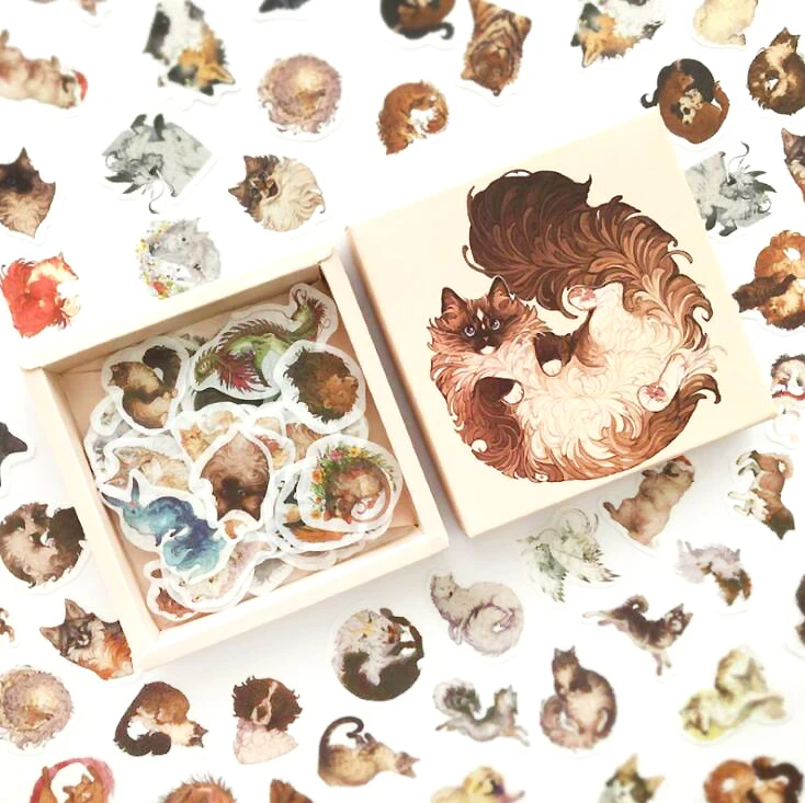 

1PC Soft pet Series Cute Sticker Decoration Album Diary DIY Handbook Material Stationery Stickers(ss-613)