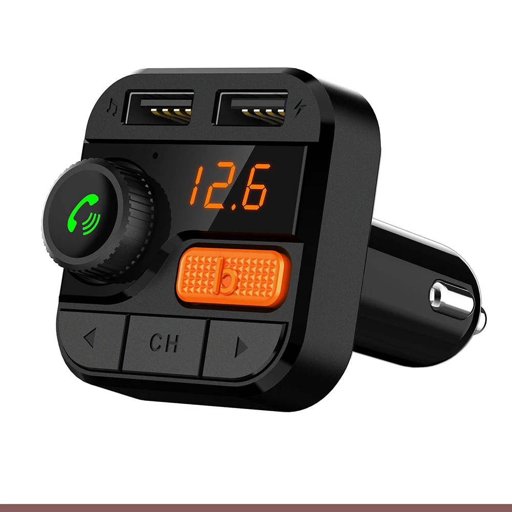 Беспроводной fm передатчик PATCHSKY Bluetooth 5 0 поддержка Micro SD карты/u диск для бас музыки