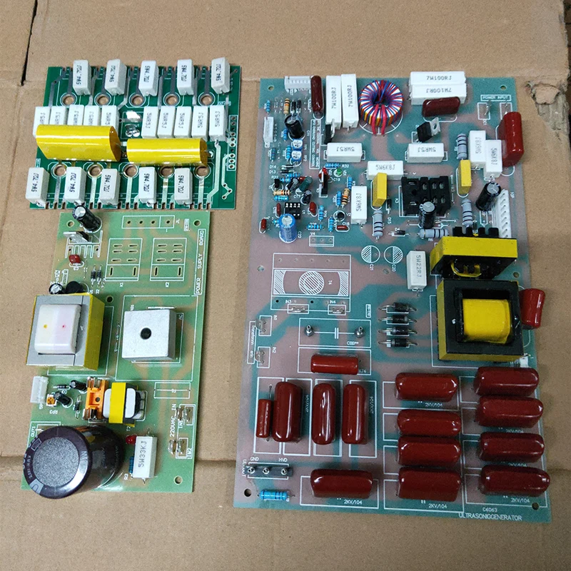 

One set of 3pcs Mask Machine Ultrasonic Generator Motherboard 20k Control Board Spot Welding Machine Motherboard Full Set