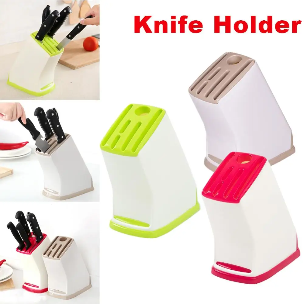 6 слотов держатель ножей для мульти кухонных набор ножниц кухонная утварь