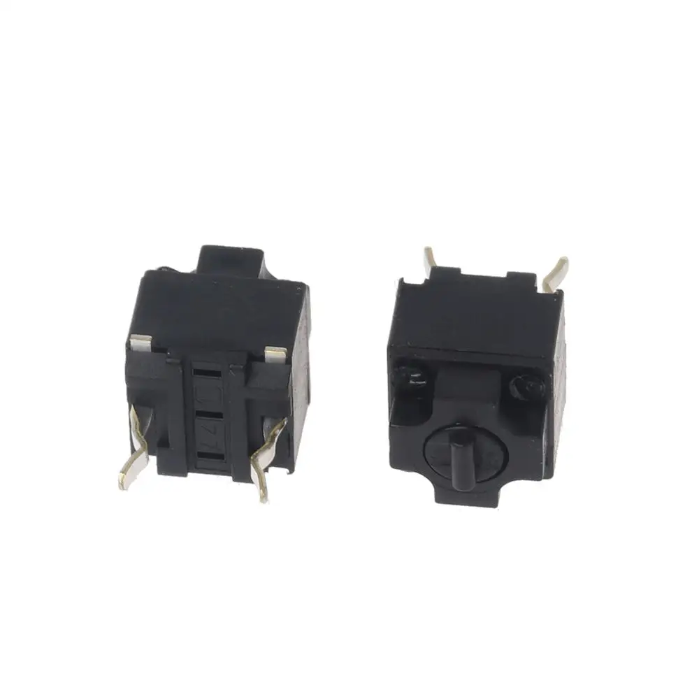 

5Pcs Original Mouse Square Micro Switch Button EVQP0E07K Baolei Shark IE4.0 Black Spots 6x6x7.45
