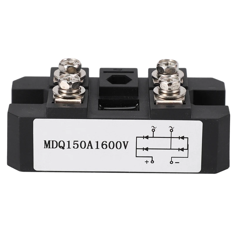 1 шт. MDQ 150A 1600V черный однофазный диодный мост выпрямитель Amp высокой мощности
