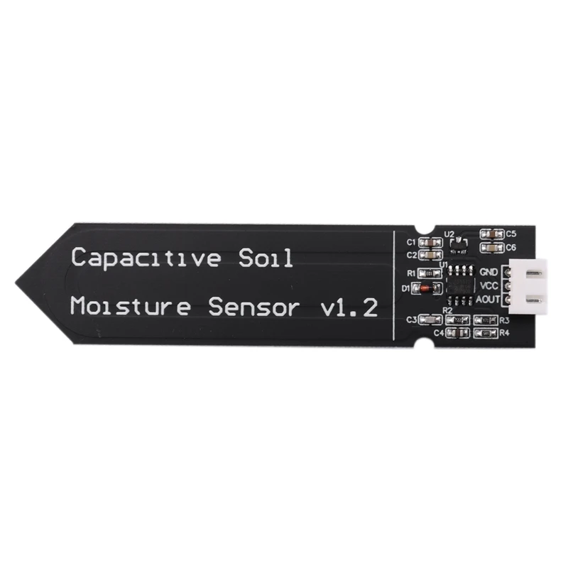 10PCS Capacitive Soil Moisture Sensor Module Corrosion Resistant Wide Voltage Wire Analog V1.2 | Электроника