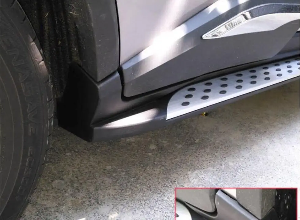 Автомобильные ходовые доски Авто боковой шаг бар педали бренд Nerf баров подходит для Toyota C-HR CHR