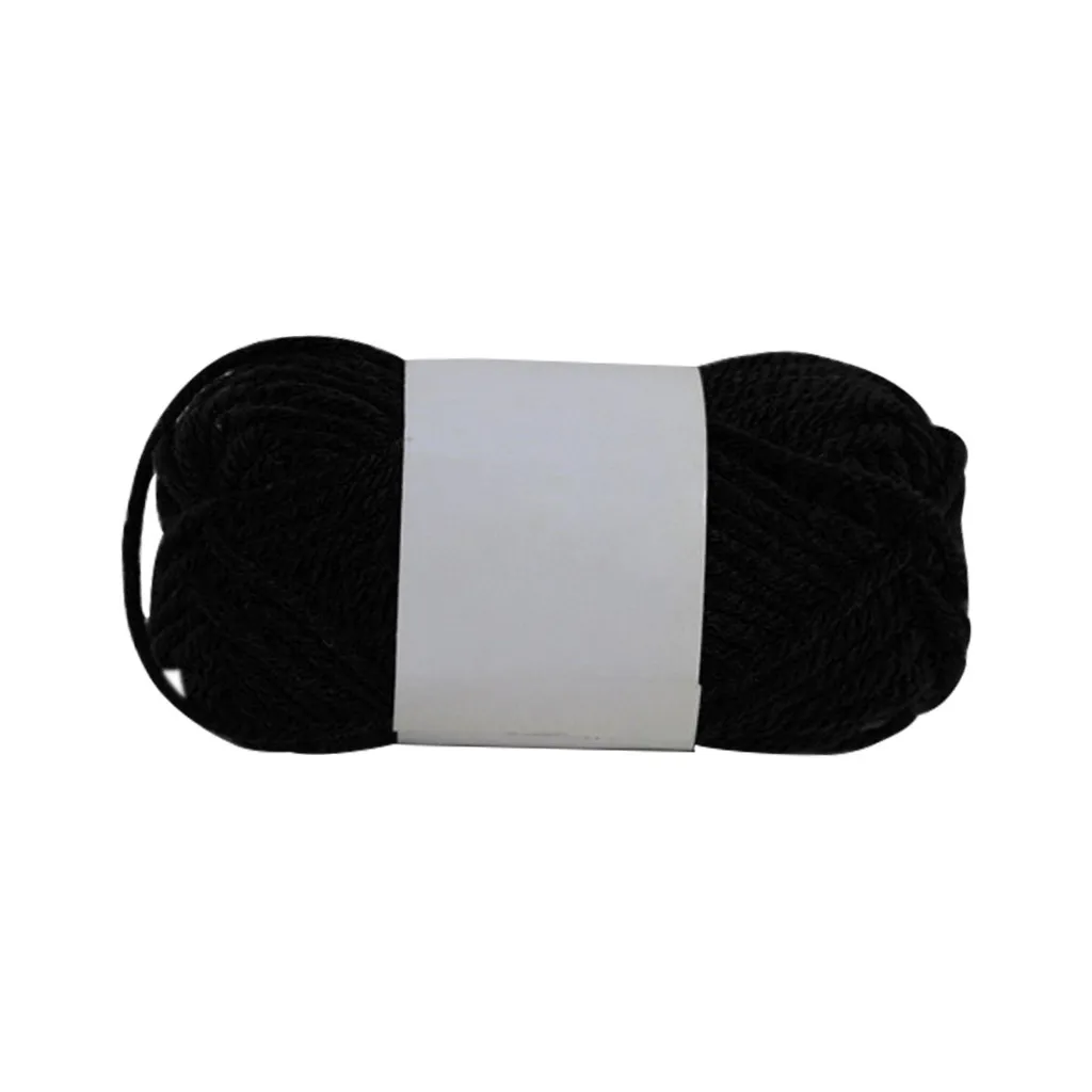 Шерстяной пряжи 12 Цвета Diy вязанные шапочки крючком ручная работа мягкие детские