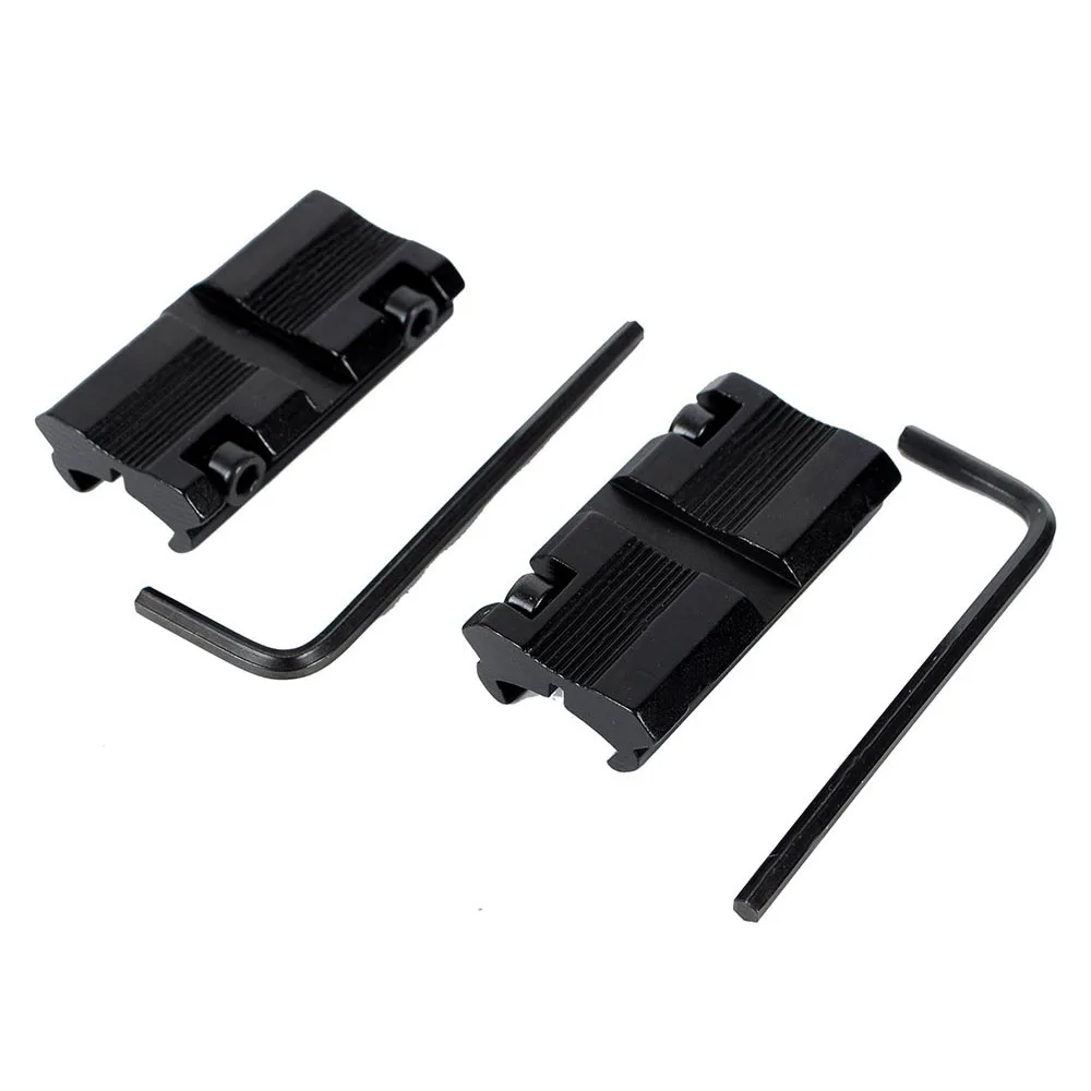 Комплект из 2 предметов тактический прицел крепление адаптера база 11 мм