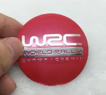 4pcs/set 56mm car wheel cap sticker for WRC center logo hub emblem Dust-proof badge Sticker | Автомобили и мотоциклы