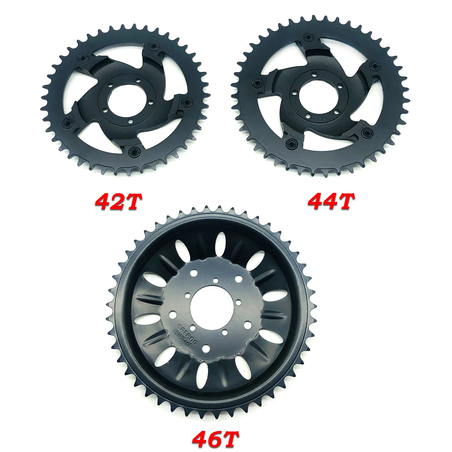 Okfeet Bafang BBSHD BBS03 Запчасти для электровелосипеда среднего двигателя 42T 44T 46T цепное