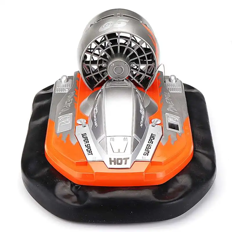 Orange HHY7805296 Радиоуправление мини 7 км/ч 40 Гц щетка мотор RC ховеркрафт RC лодка модели автомобиля игрушка-подарок для детей - Цвет: Orange