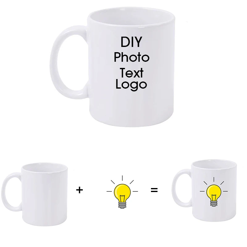 Кофейные кружки DIY фото печать на заказ картина белая керамическая дорожная