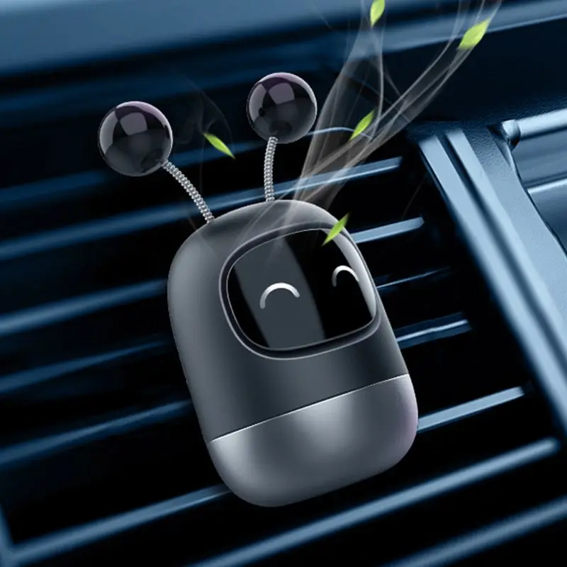 Автомобильный освежитель воздуха Симпатичный робот автомобильный диффузор