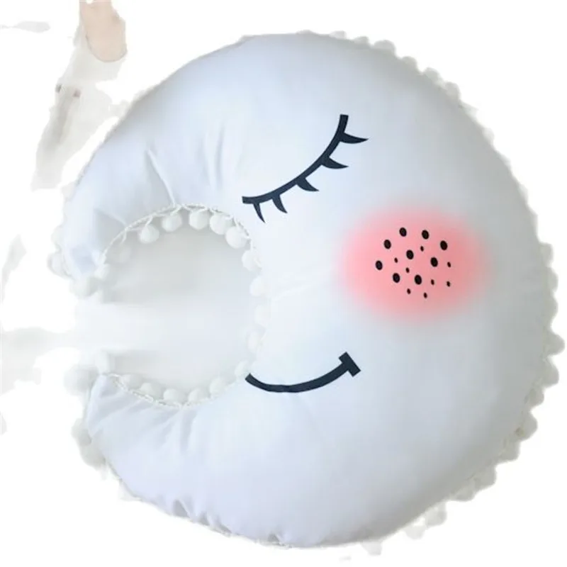 1 шт. Детская плюшевая подушка в виде Луны звезды облаков | Игрушки и хобби