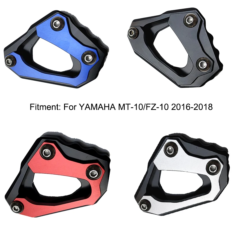 MT10 CNC боковая подставка для ног удлинитель YAMAHA MT 10 2016 2017 аксессуары мотоциклов |