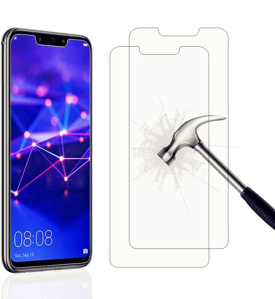 Закаленное стекло для Huawei Mate 20 Lite 9H 2.5D защитная пленка P 40 E Взрывозащищенная