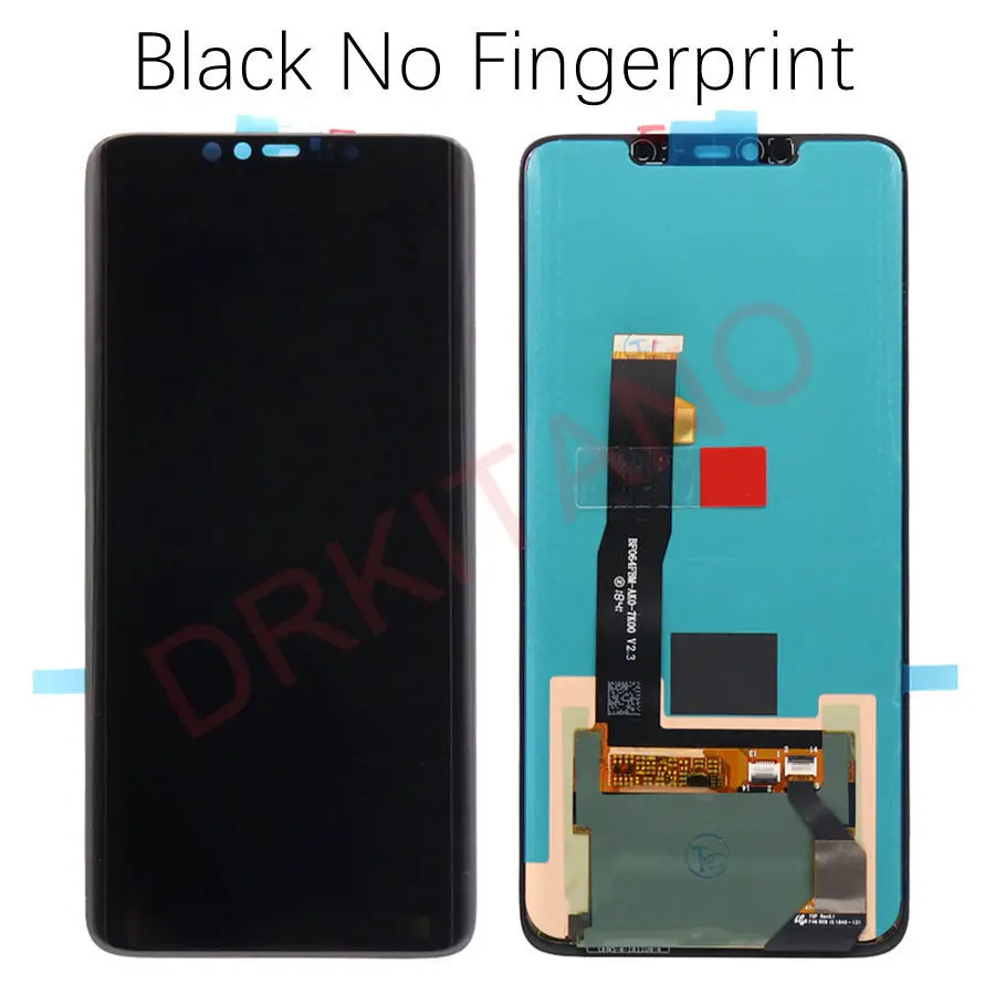 Для huawei mate 20 Pro mate 20 Pro ЖК-дисплей сенсорный экран дигитайзер с рамкой+ датчик отпечатков пальцев для huawei mate 20 Pro lcd