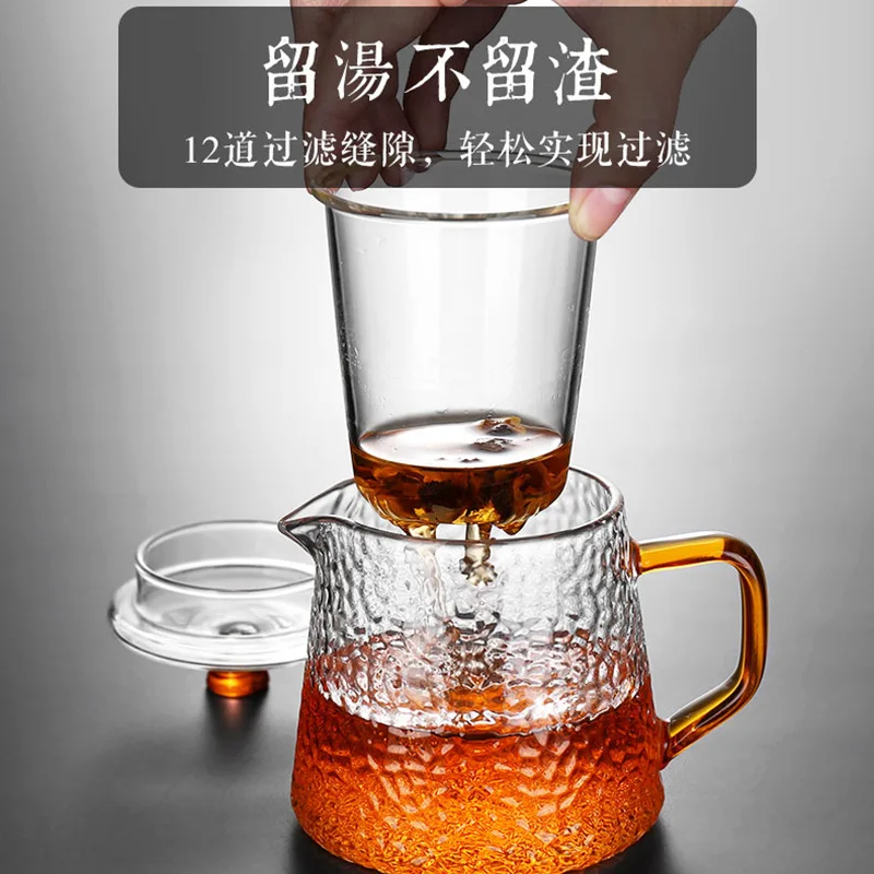 Чайник из силикона и матового стекла с высоким содержанием бора 300-900 мл | Дом сад