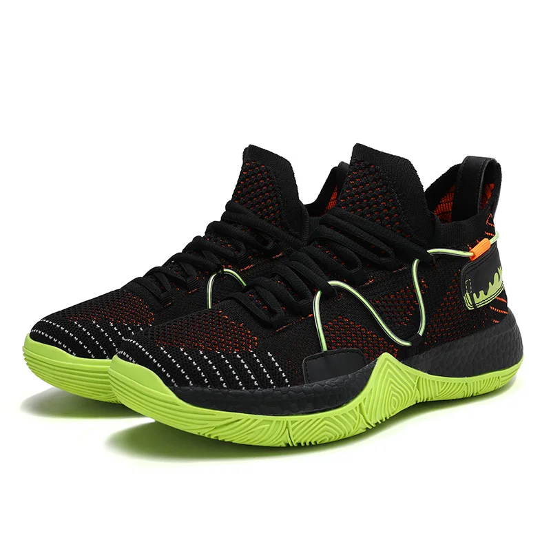 

Women Sneakers Men Basketball Shoes Sport Shoes Outdoor Light Female basketbol ayakkablar High Sneaker New Size 46 Shoes Man