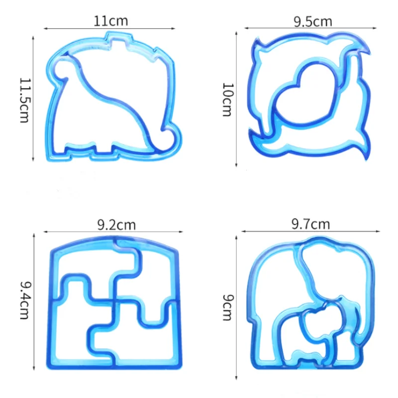 1 шт. форма сделай сам для ланча в форме животного сэндвичей 10 видов форм s хлеба