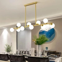 modern suspension nordic decor e27 glass ball chandelier living room bedroom dining room furniture indoor lighting home art lamp