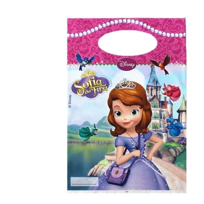 Диснеевские принцессы столовые приборы для вечеринки одноразовые декоративные