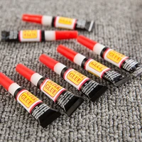 5pcs liquid super glue 502 leather wood rubber metal glass instant strong bond cyanoacrylate adhesive stationery store nail gel