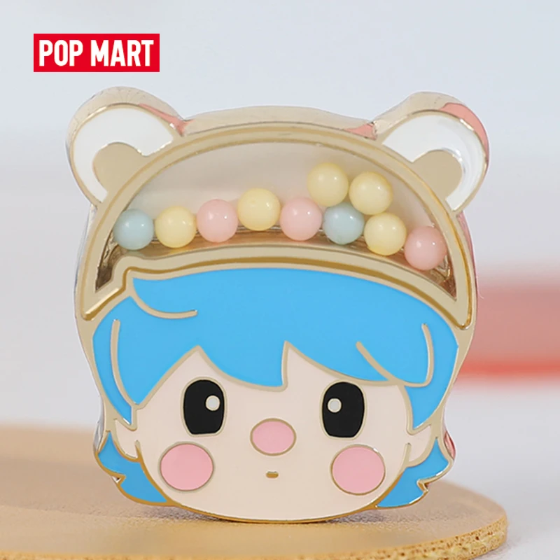POP MART Sweet Bean-Creative Badge Gashapon machine Pac-Man cute Badge Free Shipping