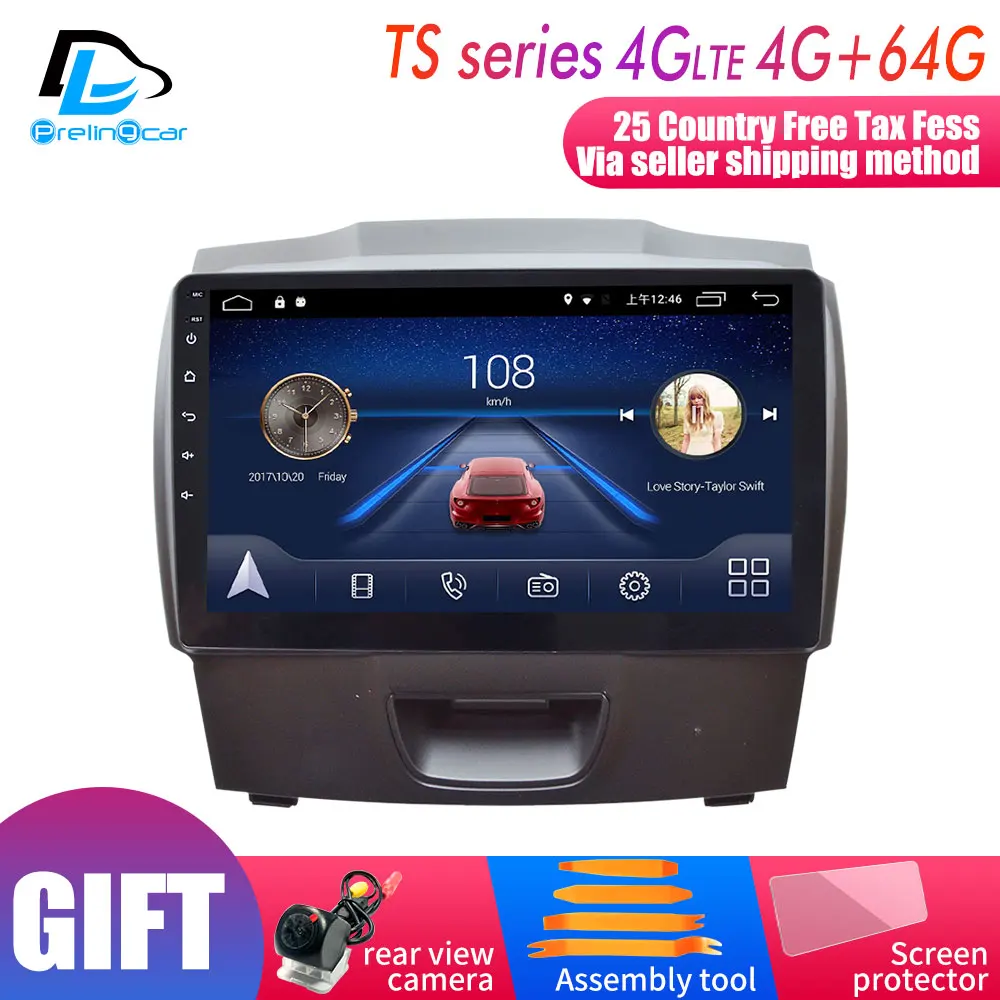 4G LTE Интернет Android 9,0 Автомобильный gps Мультимедиа Видео Радио плеер для chevrolet colorado isuzu D-MAX MUX Навигация стерео