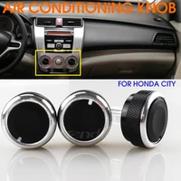 for honda city fit crider aluminum alloy air conditioning knob ac knob heat control button auto accessories
