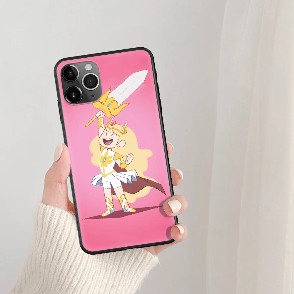 

She-Ra and the Princesses of Power Phone Case For IPhone 5 5S SE 5C 6 6S 7 8 Plus X XS XR 11 12 Mini Pro Max 2020 black Cover
