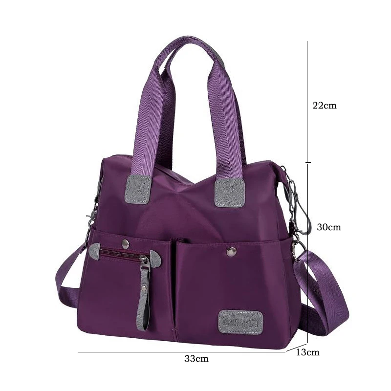 Женская нейлоновая сумка через плечо в стиле ретро | Багаж и сумки