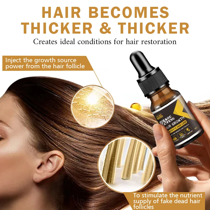 

Hair Growth Essence Oil Spray for Hair Regrowth Oil Anti Hair Loss Hair Growth Serum liquid Hair Loss Treatment Hair Tonic