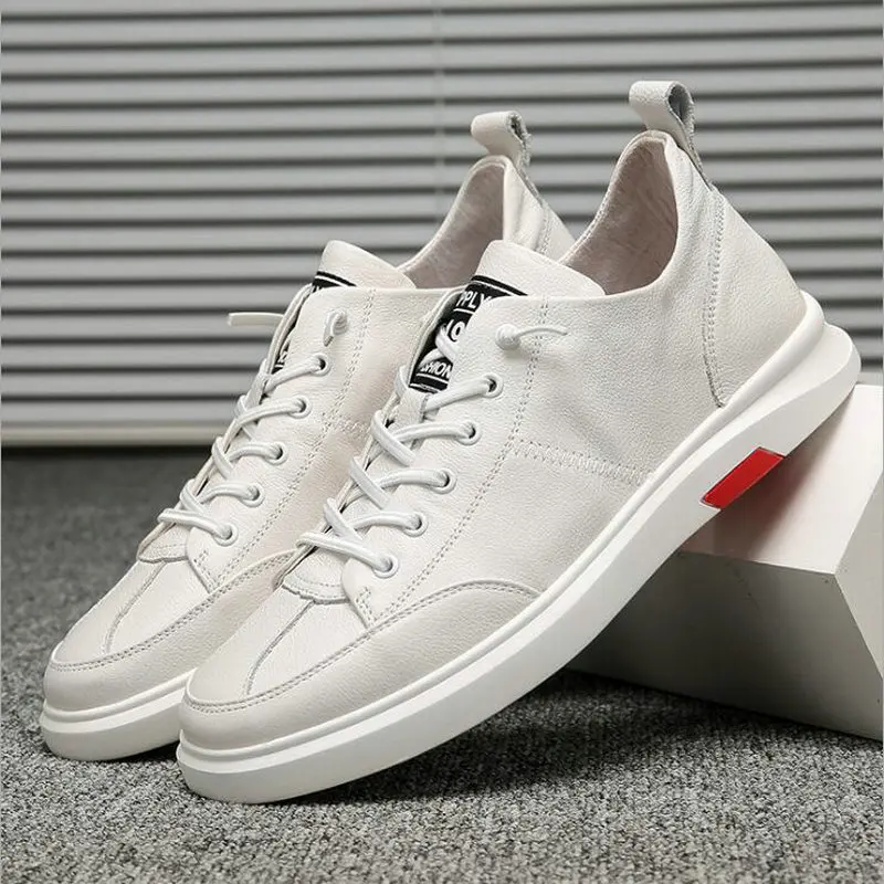 Лидер продаж мужские классические удобные кроссовки прогулочная белая дышащая