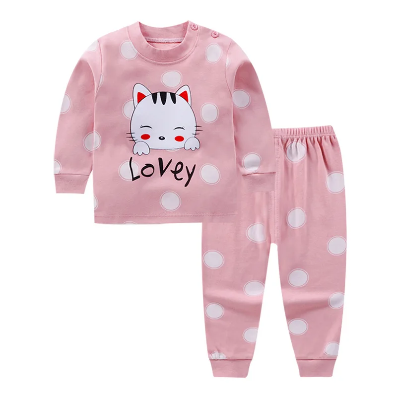 Baby girls clothes set new style Cotton boys Clothes Newborn 2PCS Unisex pajamas Kids Clothing Sets | Детская одежда и обувь