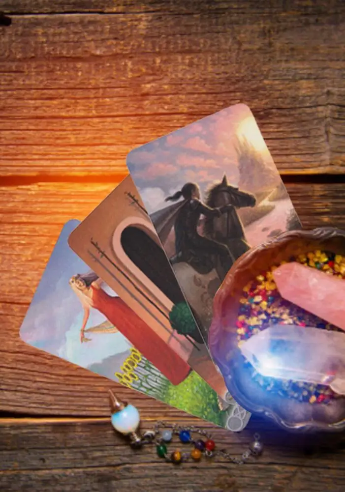 78 шт./компл. карты Таро английская версия тройной богиня карточная игра Гадания и